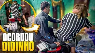 FALA FINA ACORDOU DIDINHO COM A MOTO DE NOITE | FALA FINA 