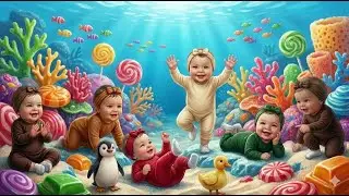 Baby Shark Doo Doo ! Dance Music ! Enjoy Continues 10 min Shark Dance Musical
