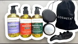 Cosmetasa Massage Oil Set | Spa Gift Set Unboxing & Review