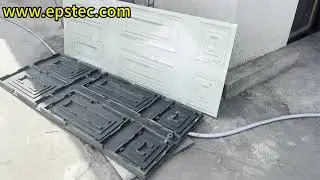 Door panel insulation lining EPS mold