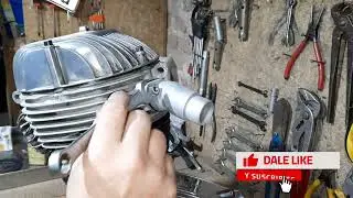 Armando la tapa de cilindro motor NSU 250 cc🔨 arranco despu&eacute;s de estar desarmado mas de 40 a&ntilde;os