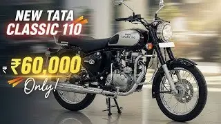 New TATA Classic 110 Bike Review | ₹60,000 Budget Classic Bike | Mileage & Features 2026