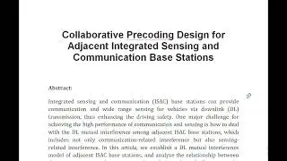 Collaborative Precoding Design for Adjacent Integrated Sensing and Communication Base Stations