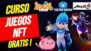 Todo lo que TENES QUE SABER sobre JUEGOS NFT ( CURSO GRATIS )- GUIA JUEGOS NFT BIT2ME - Play to Earn