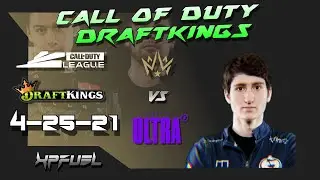 CALL OF DUTY LEAGUE DRAFTKINGS PICKS !! - DALLAS EMPIRE VS TORONTO ULTRA (4-25-21) #CoD #DFS