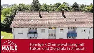 VERKAUFT | Sonnige 4-Zimmerwohnung mit Balkon und Stellplatz