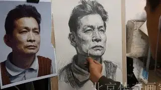 How to Draw portraits | Middle Aged Men drawing