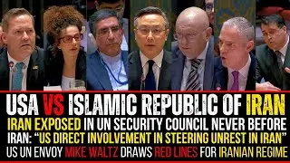 USA Vs Iran In UNSC: Iran Exposed By Iranians! US Envoy Red Lines For Ali Ayatollah Khamenei Regime!