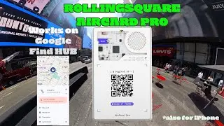 ROLLING SQUARE AIRCARD PRO : Wallet Bluetooth Tracker