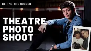 Just for fun portrait shoot - [Behind the scenes] - Maidstone - Hazlitt Theatre