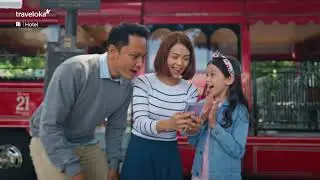 Iklan @traveloka Ayo refreshing bareng Traveloka Smart Staycation !