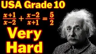 &ldquo;USA Grade 10 Math Puzzle | Very Hard Algebra Equation Challenge 🔥&rdquo;
