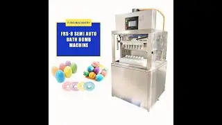 FRS-8 Semi auto egg shape bath bomb press machine bath bomb ball making machine put toy