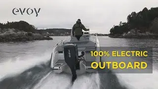 100 % ELECTRIC and POWERFUL Norwegian built Outboard Motor