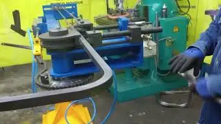 🇲🇽MAQUINA SEMIAUTOMATICA- NEUMATICA PARA DOBLAR TUBULAR CUADRADO TIPO PTR DE 1