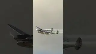 Warbird Wednesday | P-38 Lightning in Action!  #WarbirdWednesday #P38Lightning #Warbird #Aviation