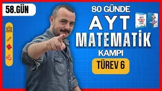 Türev 6 |Bileşke Fonksiyon Türevi| 80 Günde AYT Matematik Kampı | 58. Gün