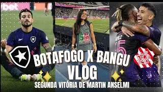 VLOG BOTAFOGO X BANGU | COBERTURA EM CAMPO COM MUITA CHUVA, NA SEGUNDA VITÓRIA DE MARTÍN ANSELMI