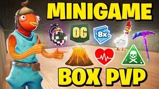 FORTNITE 👑MINIGAME BOX PVP📦 46+ Box Fights Minigames - MAP CODE: 8532-9413-6963