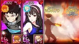 FIRE DUO!! SHINRA AND YIHWA MEGA IGNITE HUMAN TEAM DOMINATES 7DS GRAND CROSS!