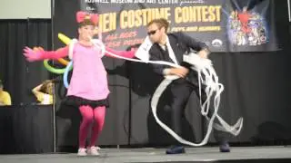 Men in Black Best Show at Alien Costume Contest Roswell, NM