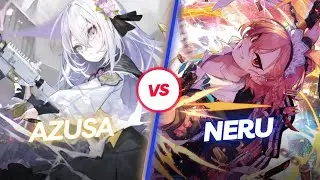Azusa (Blue Archive) VS Neru (Blue Archive) [#wixoss party @Tefuda]