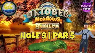 Мастер, QR/FR, лунка 9, пар 5, EAGLE FTP, кубок Oktober Meadows на 9 лунок, *Руководство по столкновению гольфистов*