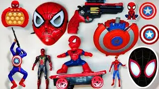 spider man Superman hulk Iron man Batman captain america toys unboxing video 