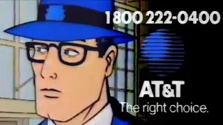 1986 AT&T Commercial featuring Clark Kent