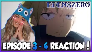 WEISZ IS SO HOT! 😍| EDENS ZERO Episode 3 & 4 Reaction + Review!