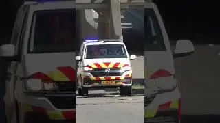(Versneller) prorail met spoed naar een lekkende ketelwagen in rotterdam vanaf dordrecht! #prorail