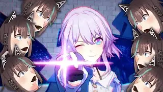 THIS GAME LOOKS DOPE 😳 | dumb cat reacts to Honkai: Star Rail Reveal Trailer :D | Reaction