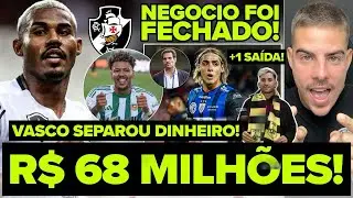68 MILHÕES! SPINELLI É DO VASCÃO! DINHEIRO SEPARADO PARA COMPRAR CUIABANO? +2 NEGOCIOS FECHADOS!