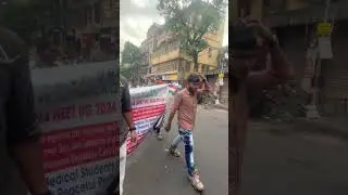 Protest against nta! 🔥Neet ug 2024 scam !! #mbbs #neetscam #cutoff #neet