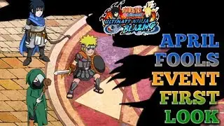 APRIL FOOLS EVENT FIRST LOOK!!! NARUTO BLAZING