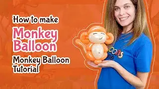 How to Make Balloon Monkey - Monkey  balloon twisting 🐒