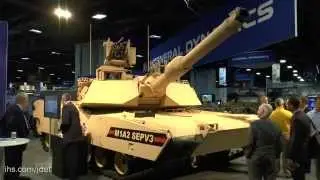 AUSA 2015- GD Land Abrams M1A2SEPV3 MBT