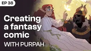 How This Creator Made Their Fantasy Comic | with PURPAH