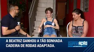 SUPERAÇÃO | A BEATRIZ GANHOU A TÃO SONHADA CADEIRA DE RODAS ADAPTADA