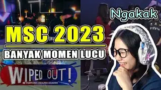 REACTION MSC 2023 EXE , BANYAK MOMEN RANDOM DAN LUCU | DRAZEN KANZEN