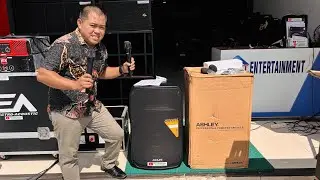 Speaker ASHLEY AKS 15A 2Mic wireless pesanan dari DEPOK JAWA BARAT