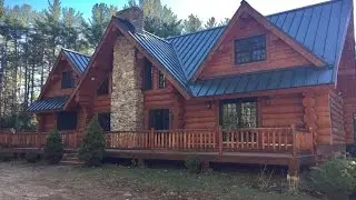 Gorgeous Log Home Vacation Rental Near North Conway