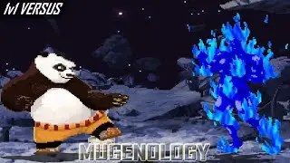 Po vs Burnie - Kung Fu Panda vs Alien Challenge - MUGEN
