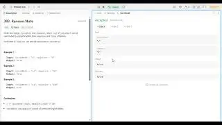 383. Ransom Note | Java | Leetcode | Hash Table | DSA