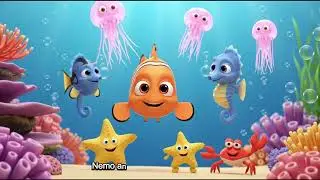 Nemo and Friends Under the Sea 🌊🐠 | Fun Kids Dance Song | Techno EDM Nursery Rhymes