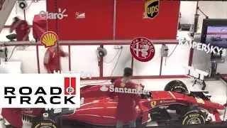 Ferrari SF15 T - Stickering Timelapse | Road & Track