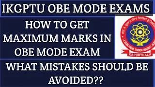 IKGPTU - WHAT MISTAKES SHOULD BE AVOIDED DURING OBE MODE