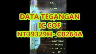 DATA TEGANGAN IC COF NT39329H -C0264A