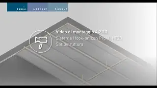 Video del montaggio 4.2.1.2 Sistema Hook-on HT28 Sottostruttura