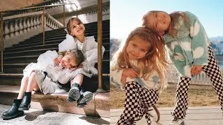 TAYTUM AND OAKLEY 5 YEAR OLD ADORABLE TWINS - FASHION ICONS - KIDINFLUENCERS - BEAUTIFUL KIDS- STARS
